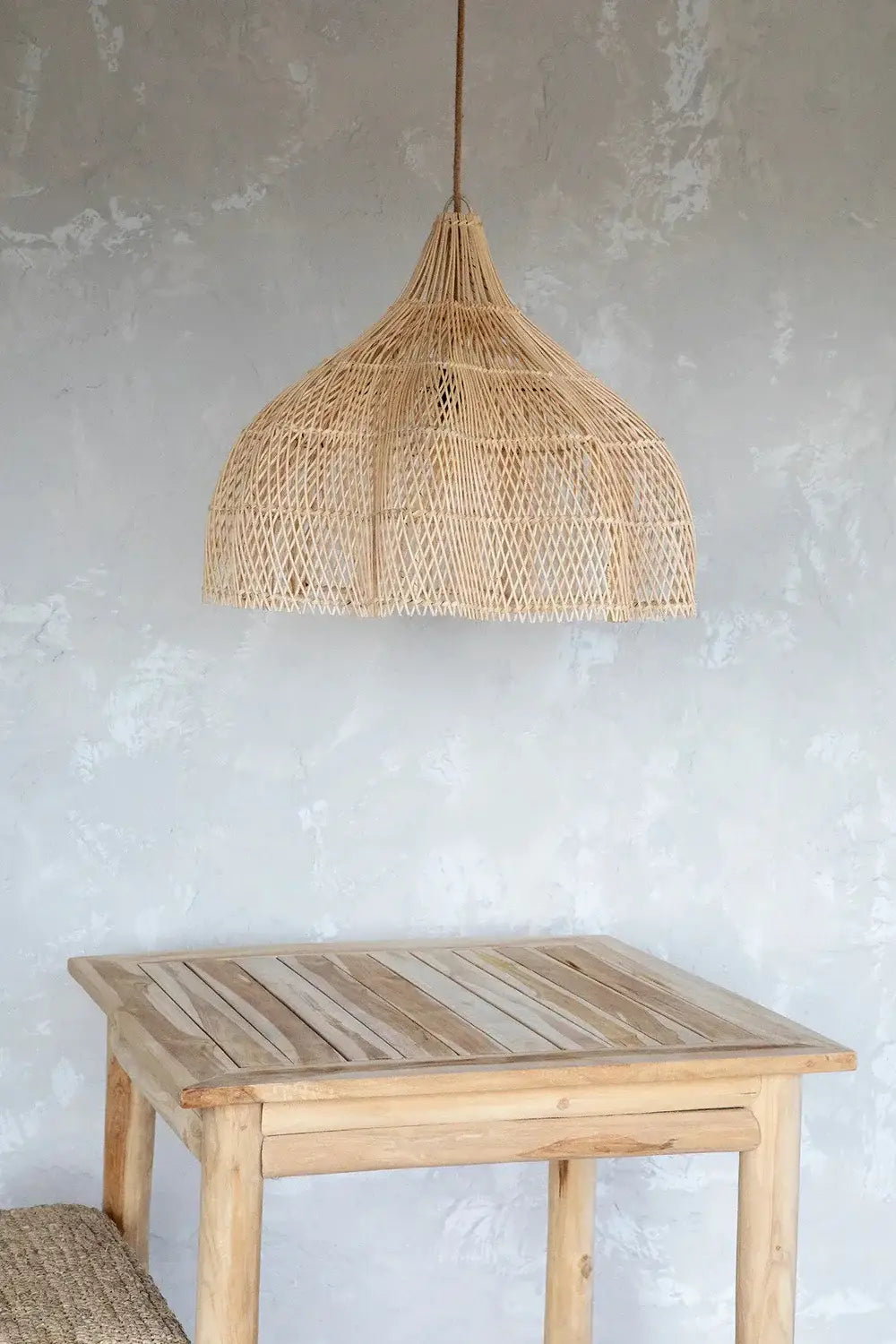 The "Whipped" Pendant Lamp - Natural - M - Kayu Living