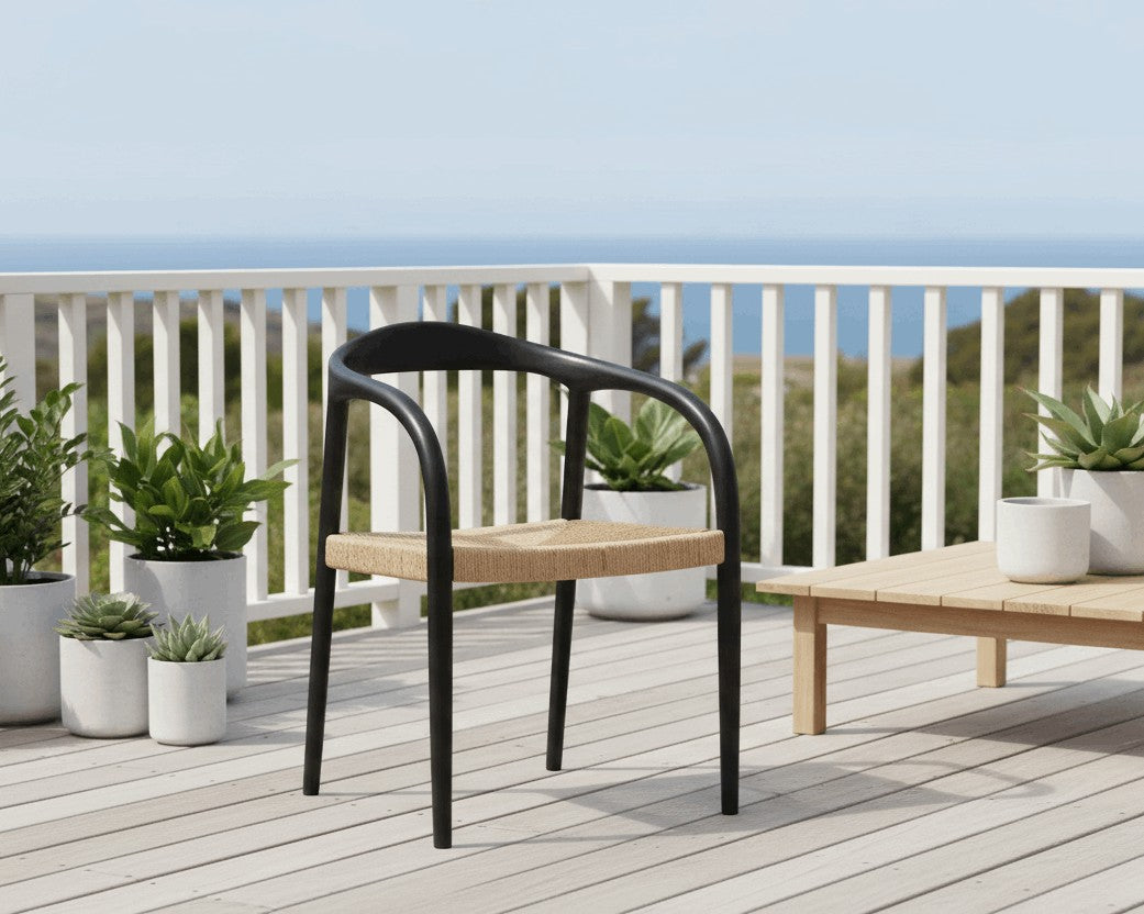 Chair 'Cemagi' Dark Brown