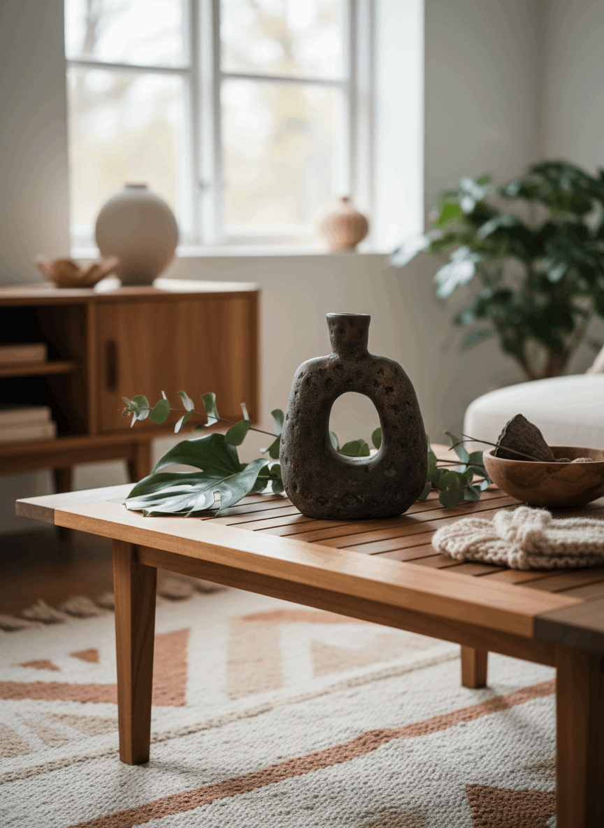 Vintage Style Terracotta Vase #13 - 23 cm - Kayu Living