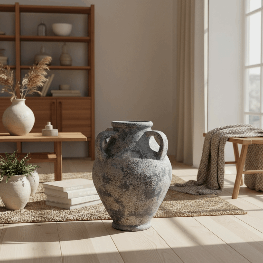 Vintage Style Terracotta Pot #10 - Endast avhämtning i lager - Stor - Kayu Living