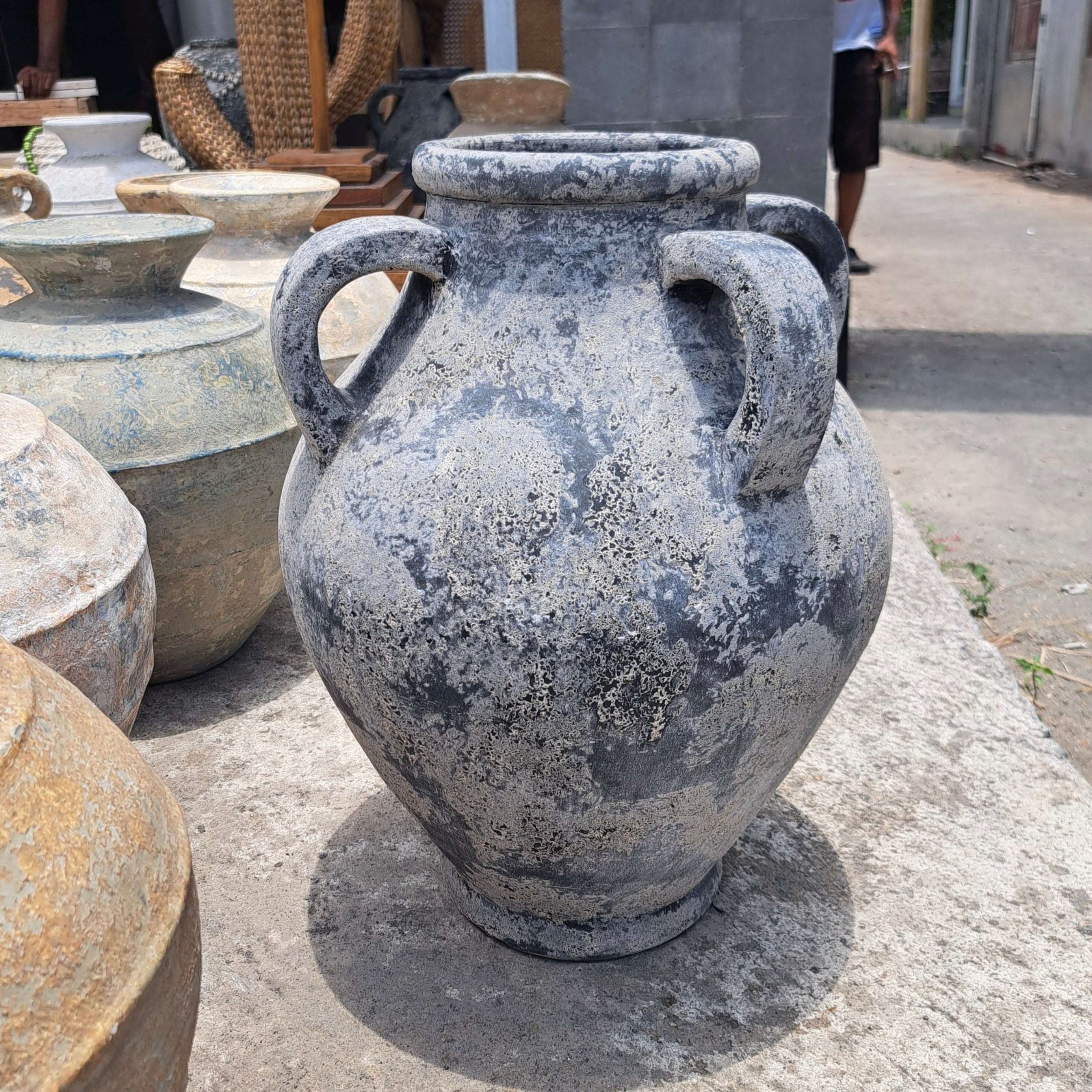 Vintage Style Terracotta Pot #10 - Endast avhämtning i lager - Stor - Kayu Living