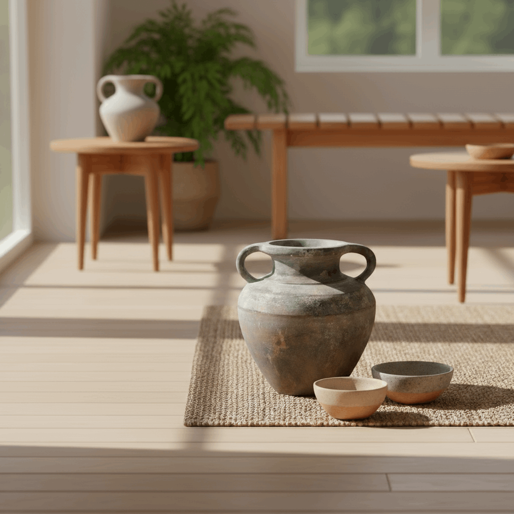 Vintage Style Terracotta Pot #28 - 35 cm - Kayu Living