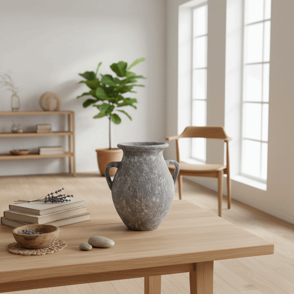 Vintage Style Terracotta Pot #34 - 32 cm - Kayu Living