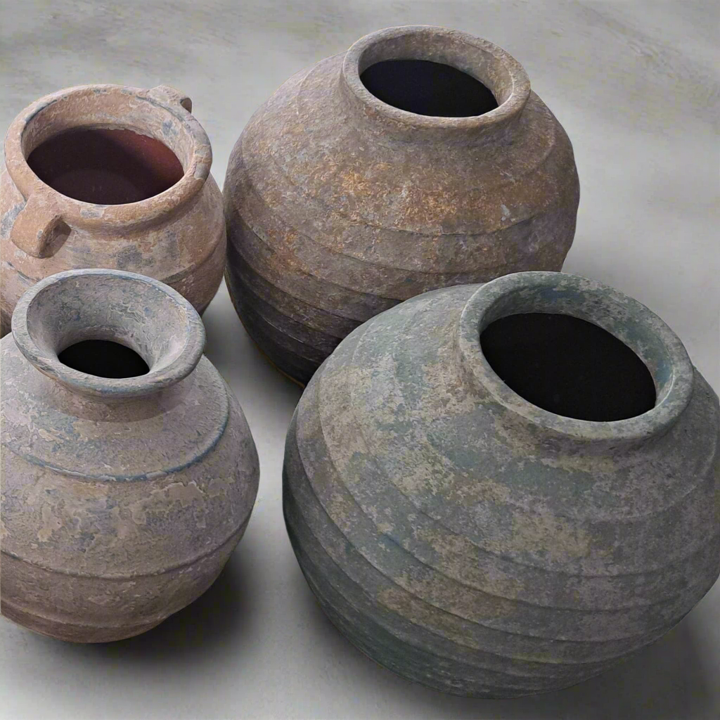 Terrakottakruka i vintagestil #31 - Stor - Endast avhämtning i lager