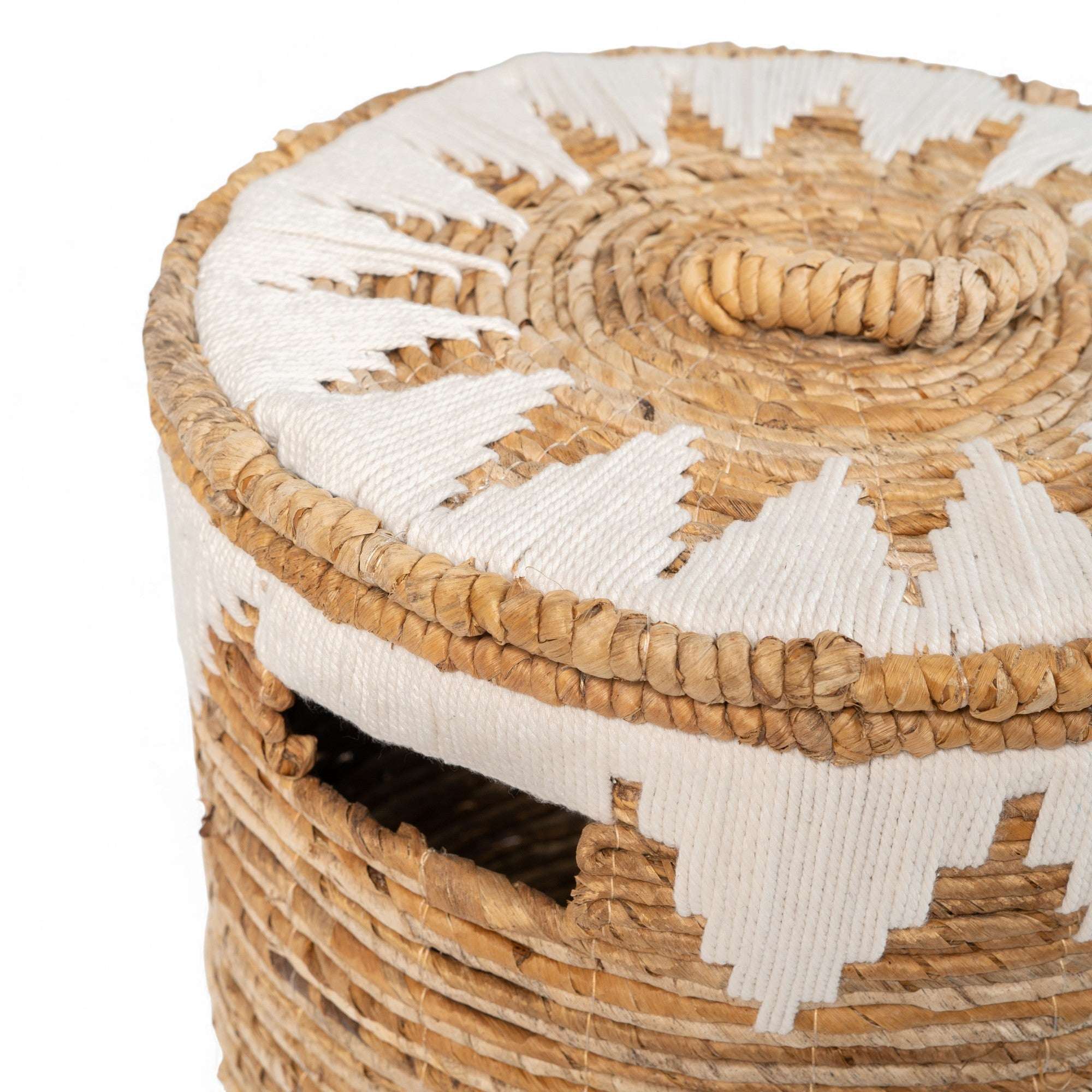 Embroided Basket - Kayu Living