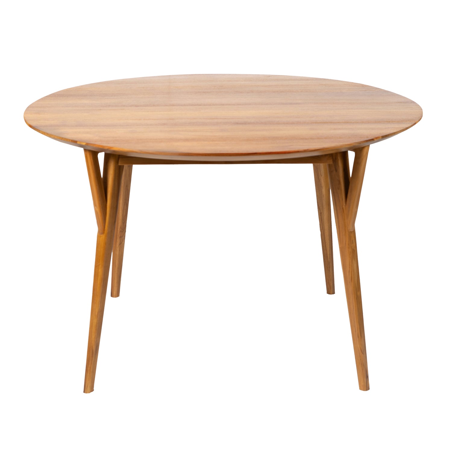 Dining Bundle: Pantai Teak Table Ø 120 cm + Sanur Chairs