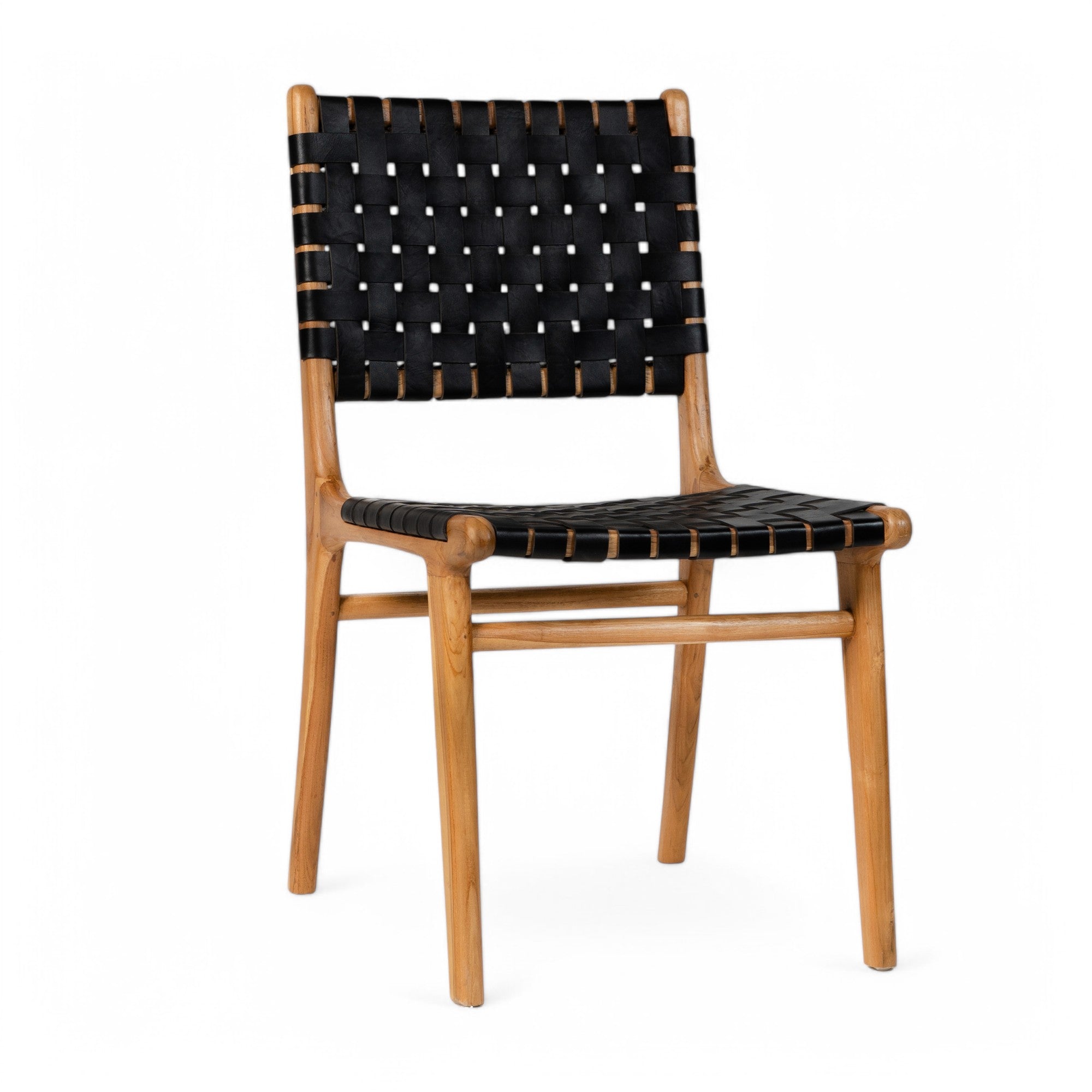 Chair 'Umalas' in Teak and Leather