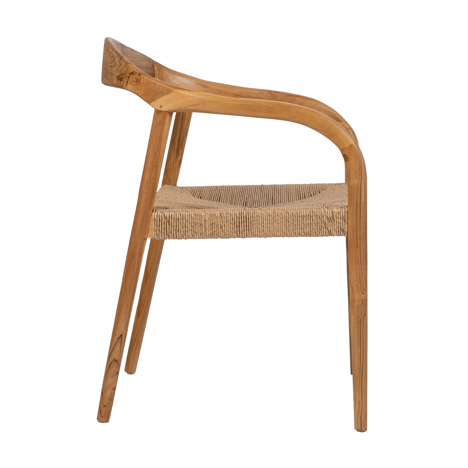 Dining Bundle: Pantai Teak Table Ø 120 cm + Cemagi Chairs