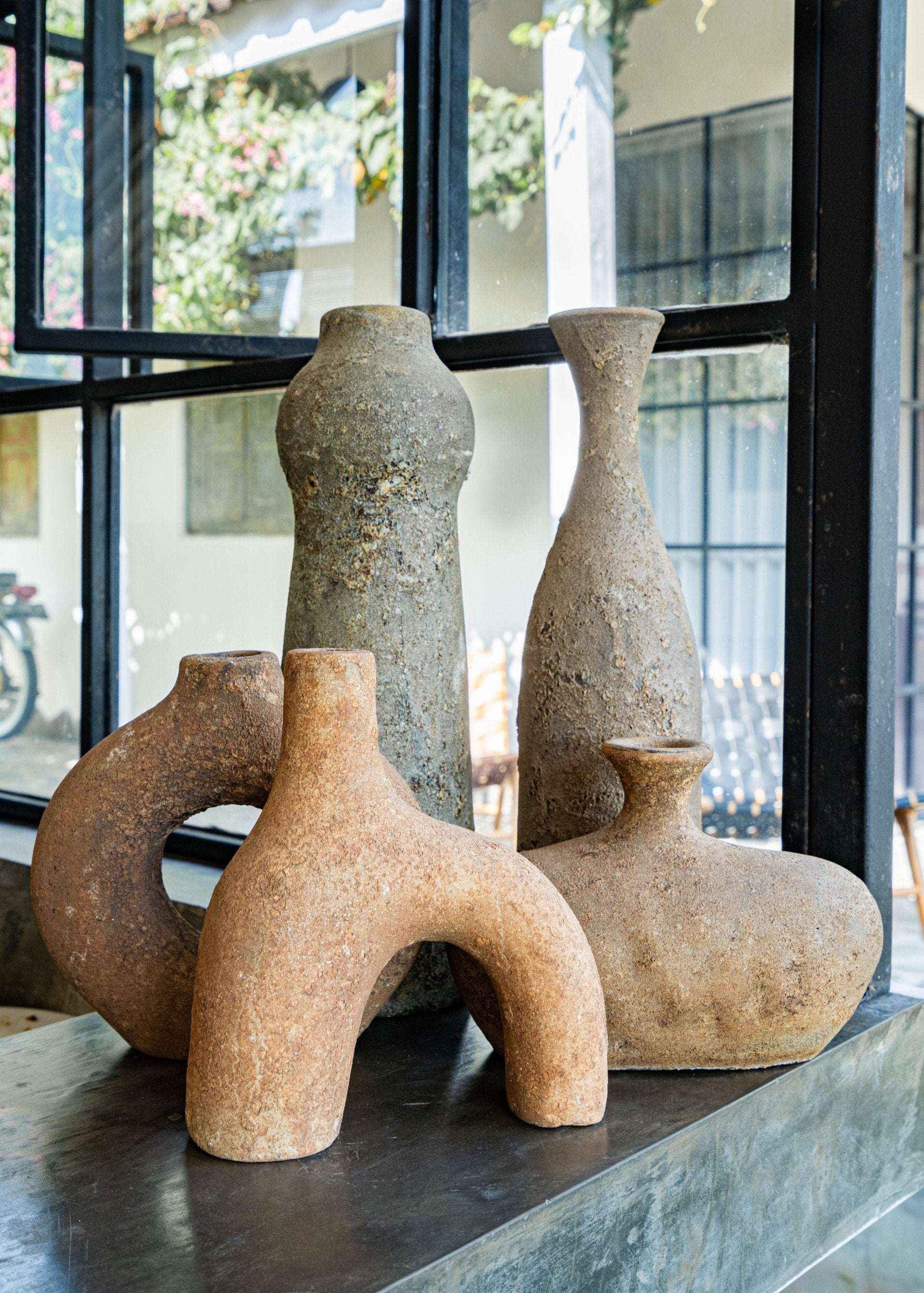 Vintage Style Terracotta Vase - Kayu Living