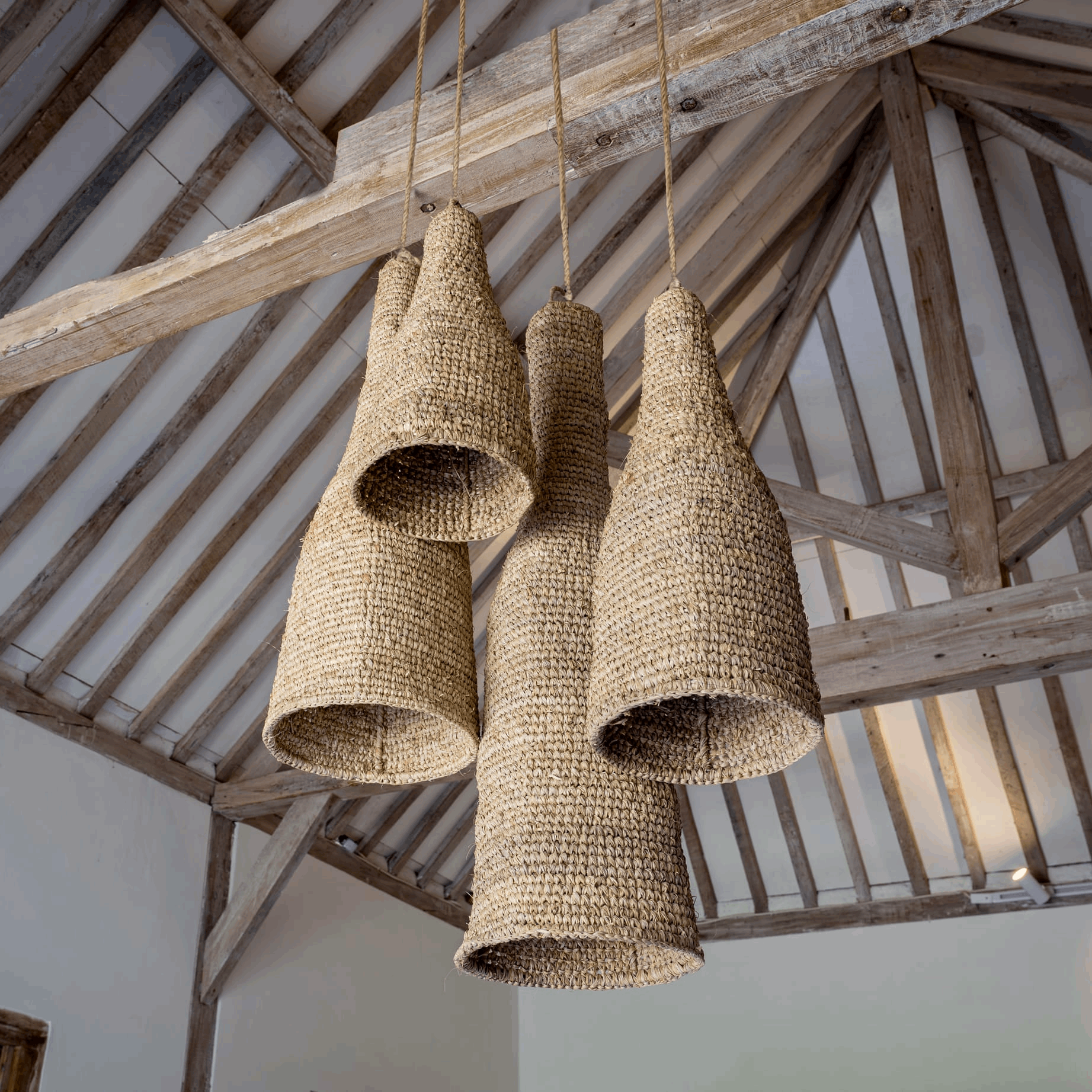 Sisal Pendant - Wasp House - Kayu Living