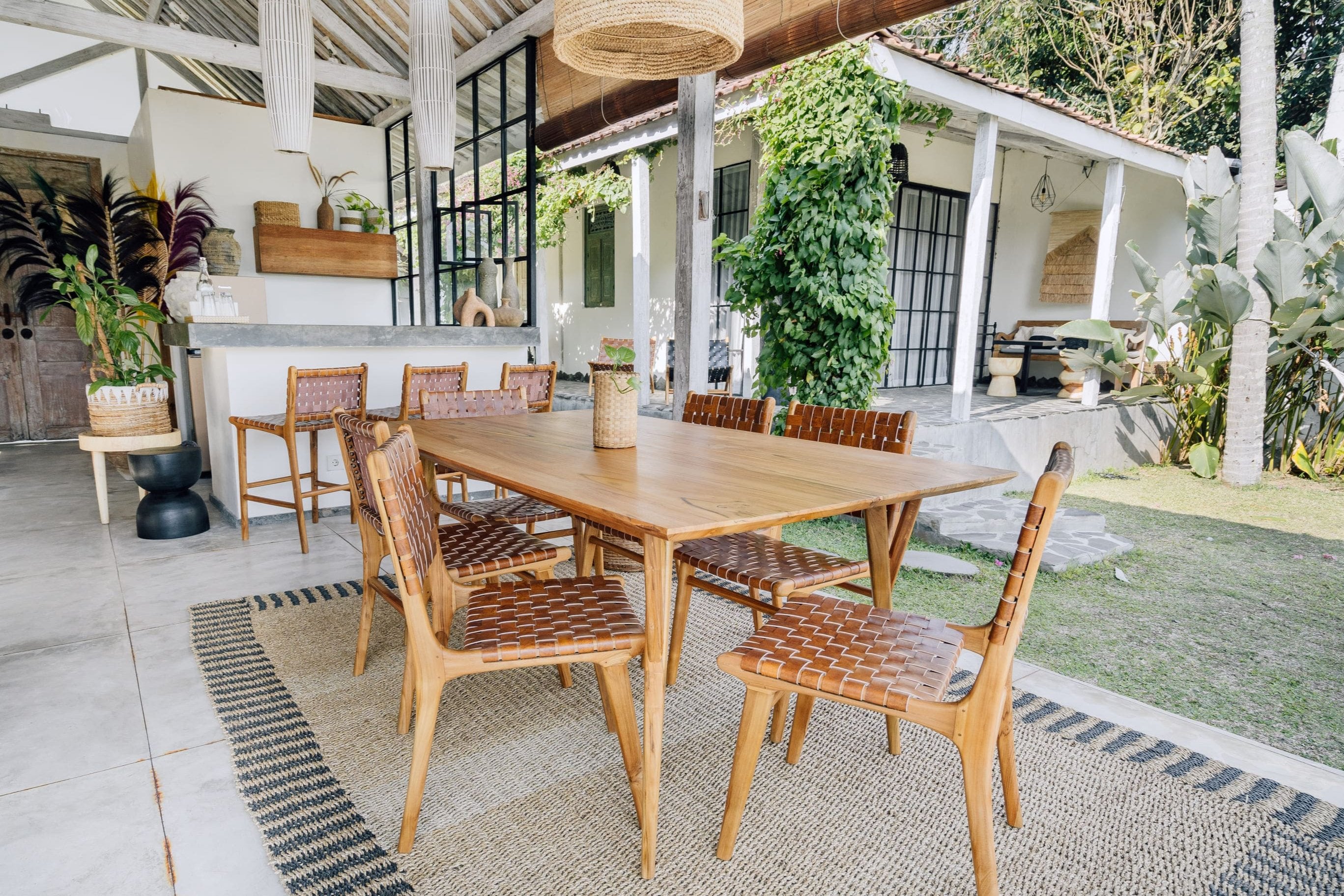 Dining Table 'Berawa' in Teak 180x100 cm