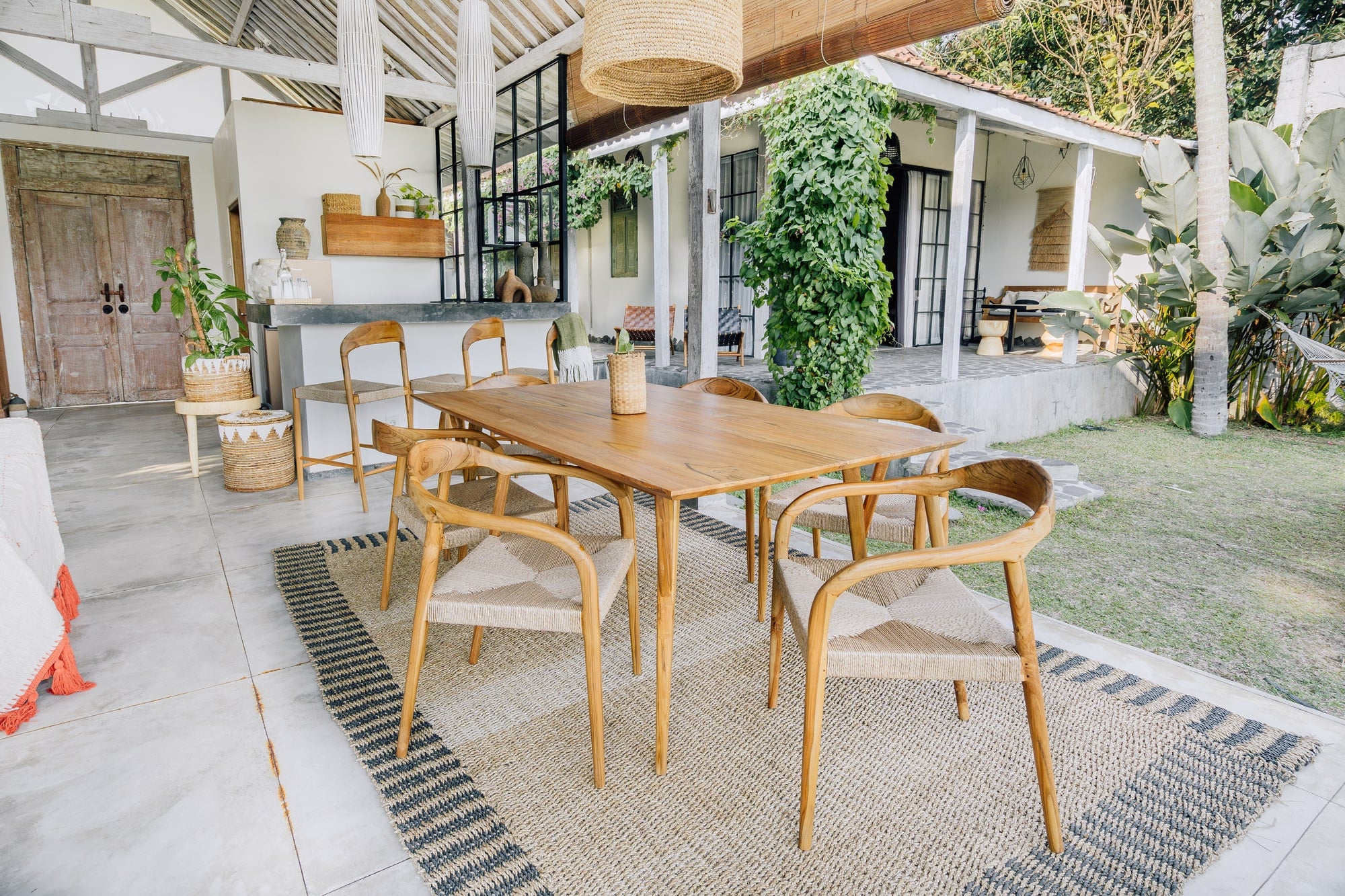 Dining Table 'Berawa' in Teak 180x100 cm