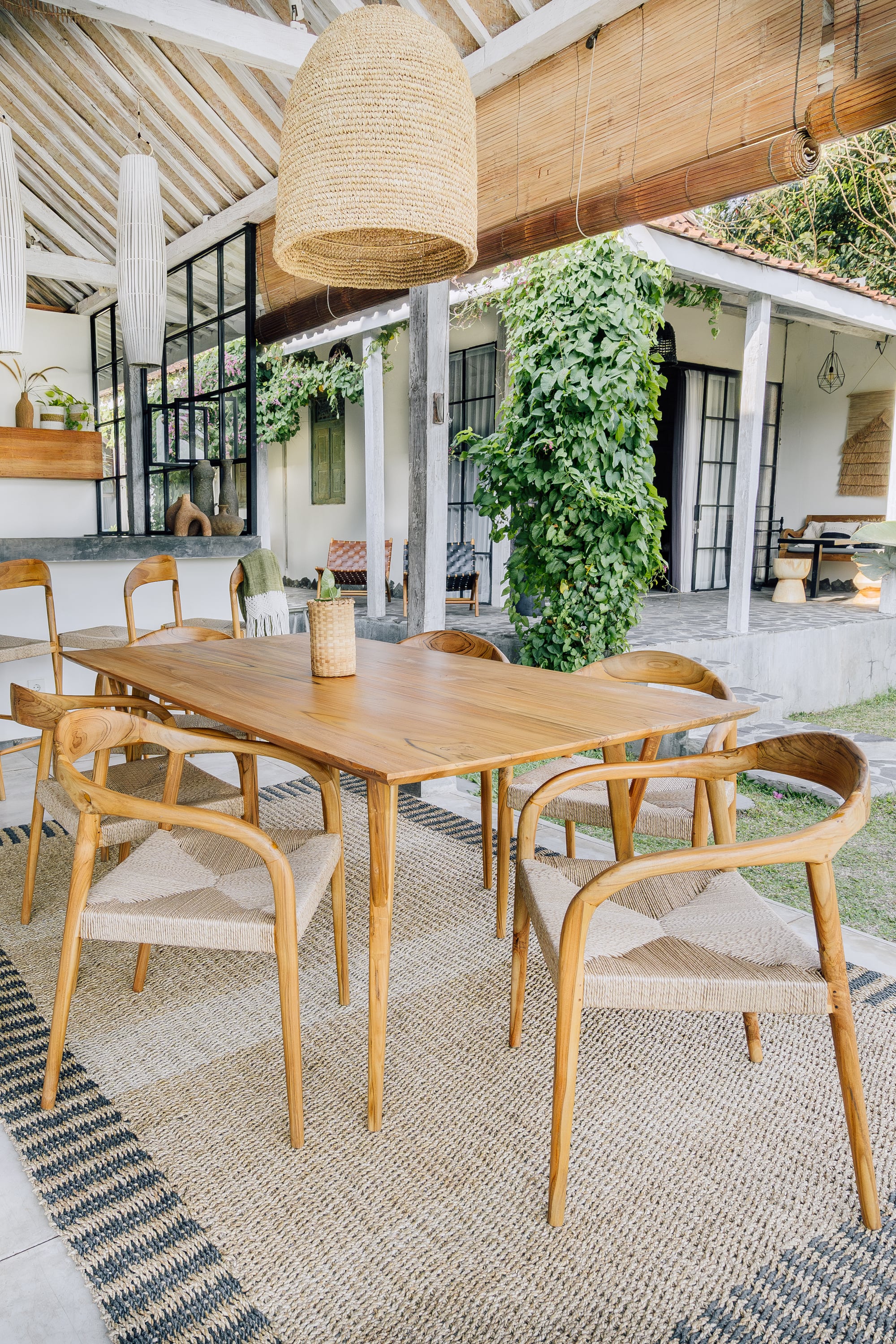 Dining Table 'Berawa' in Teak 180x100 cm
