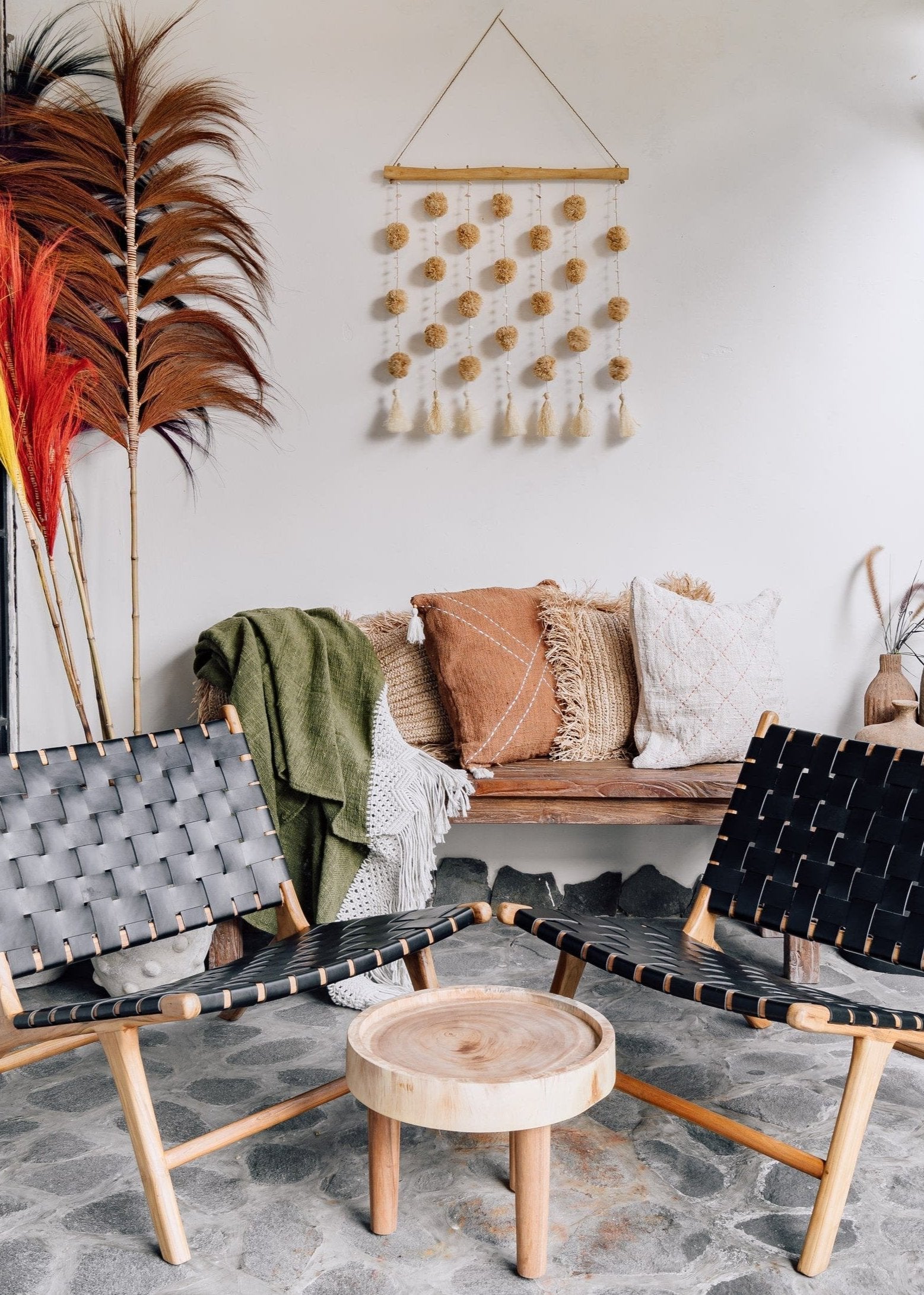 Pom Pom Wall Hanging