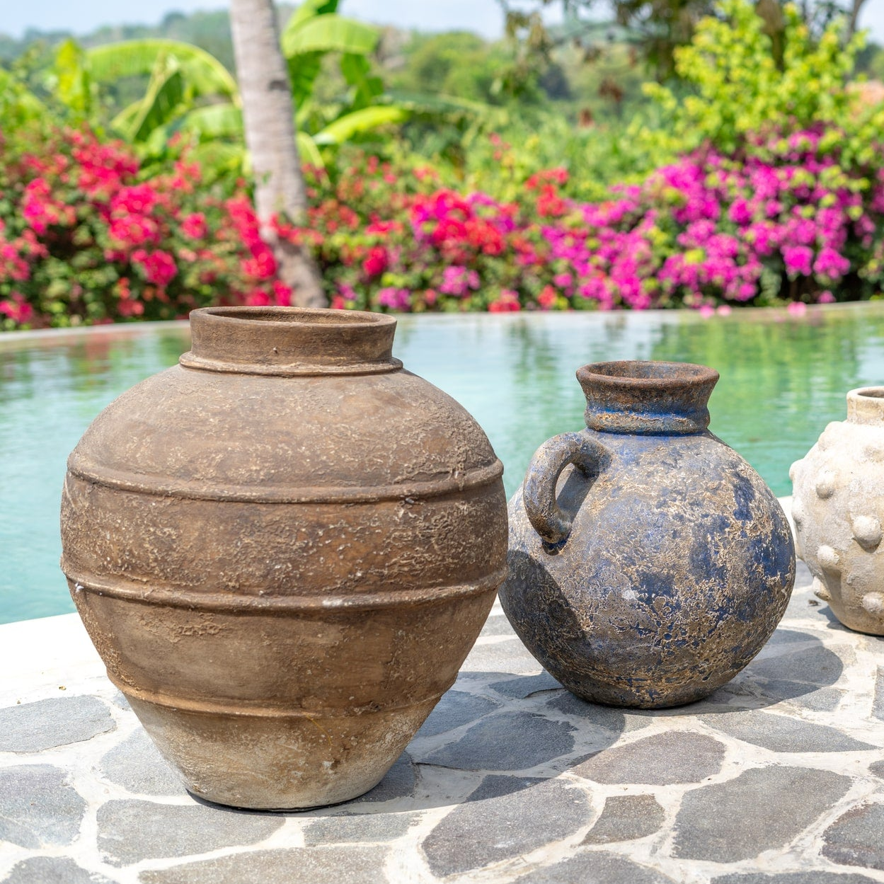 Vintage Style Terracotta Pot - 45 cm
