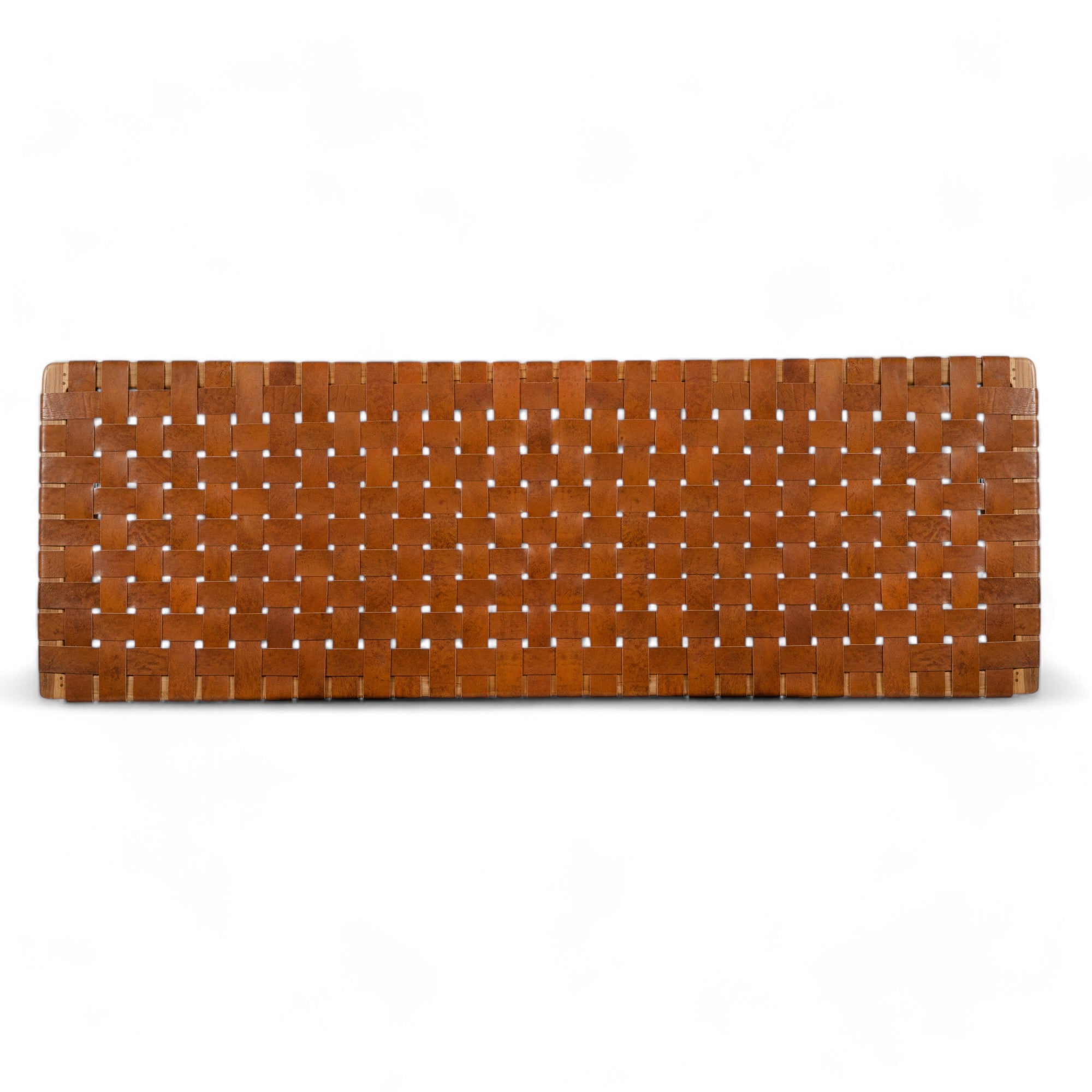 Headboard 'Sanur' in Teak and Leather