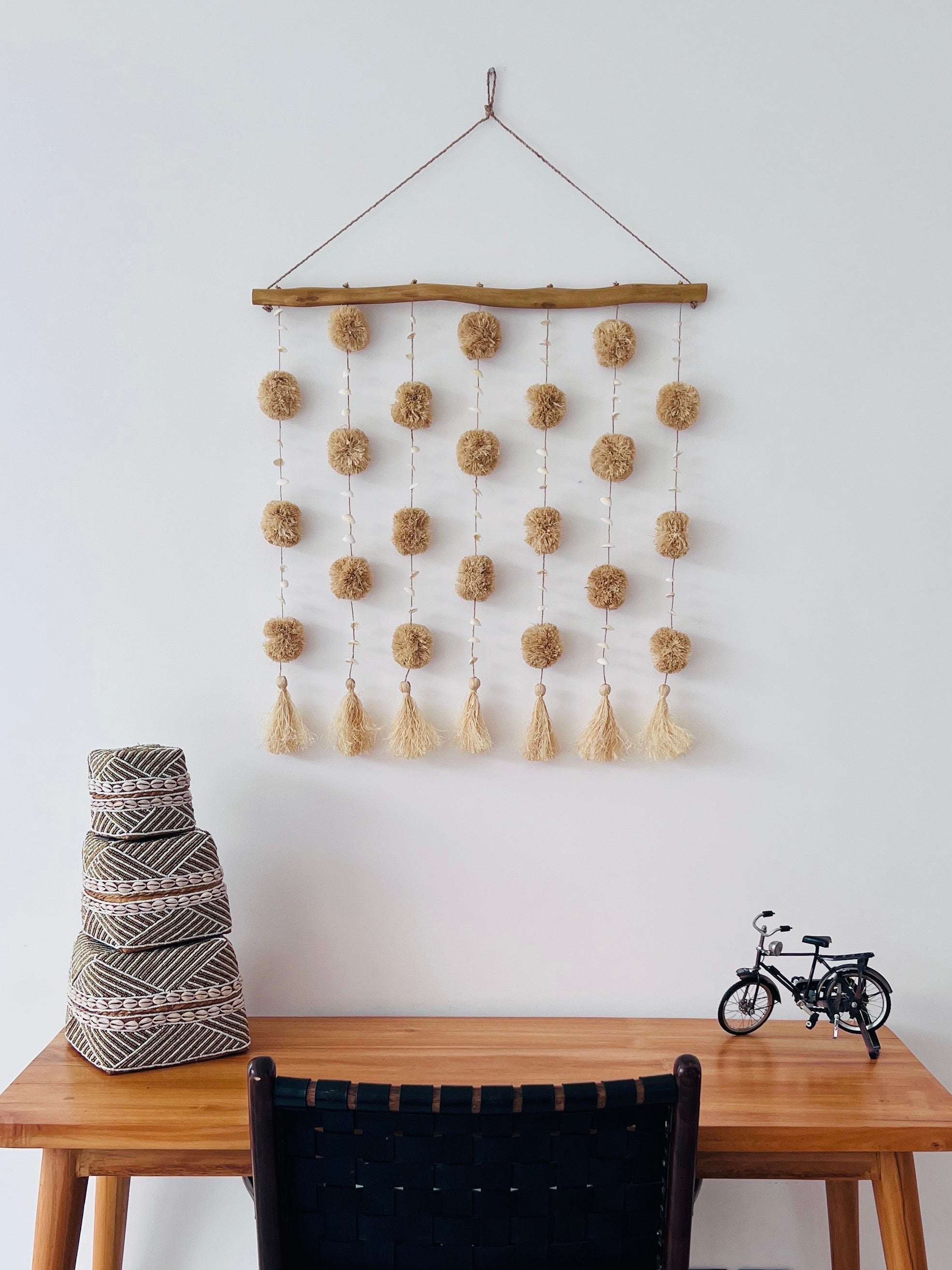 Pom Pom Wall Hanging - Kayu Living