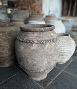 Terrakottakruka i vintagestil #8 - Stor - Endast avhämtning i lager