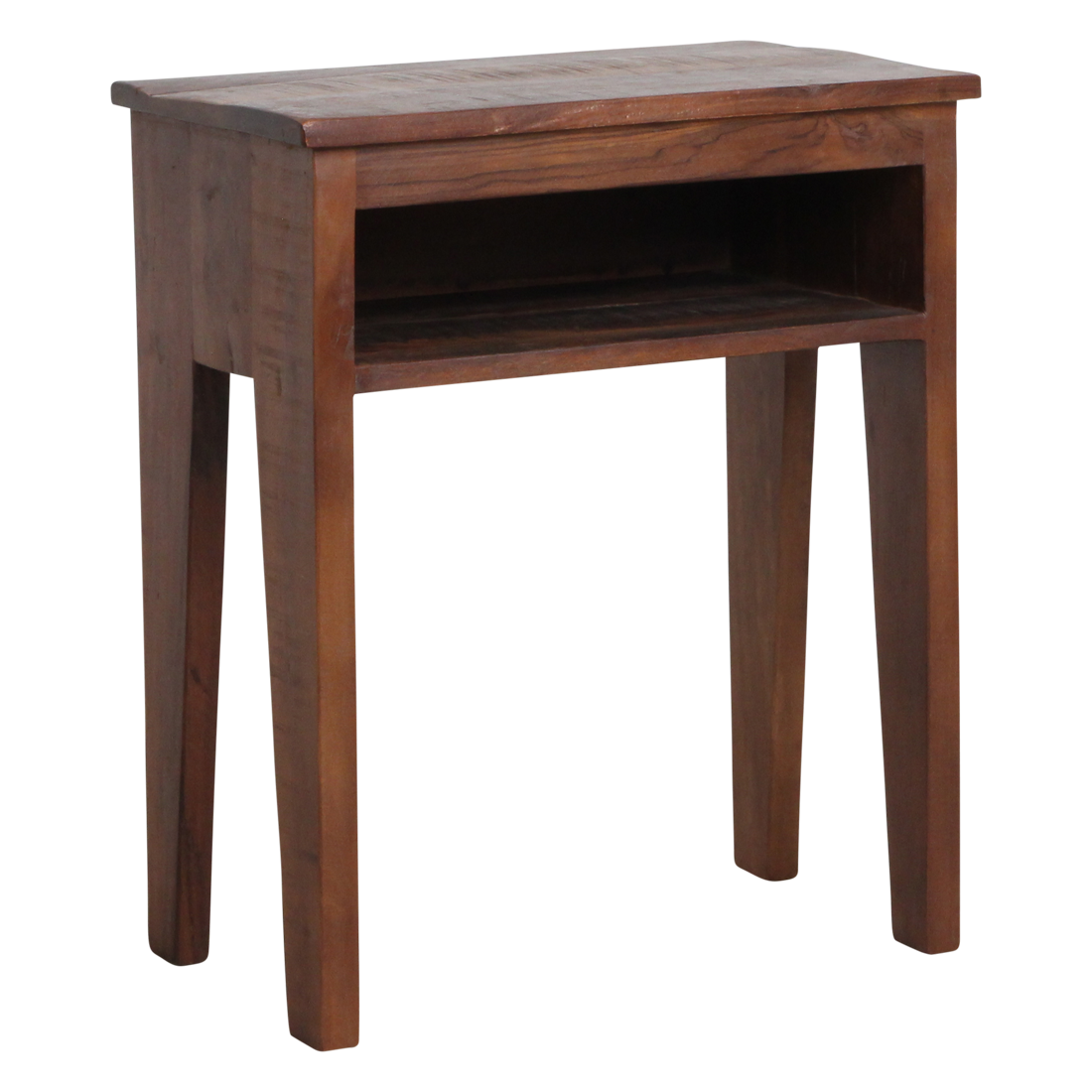 Factory bedside table - FSC-recycled wood