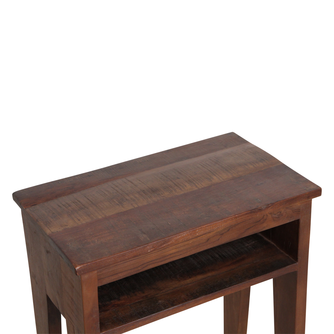 Factory bedside table - FSC-recycled wood