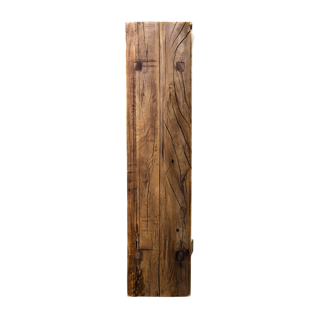 Kayu Living Farmwood 85 cm bench made from reclaimed Indian wood with a unique rustic grain and natural patina.