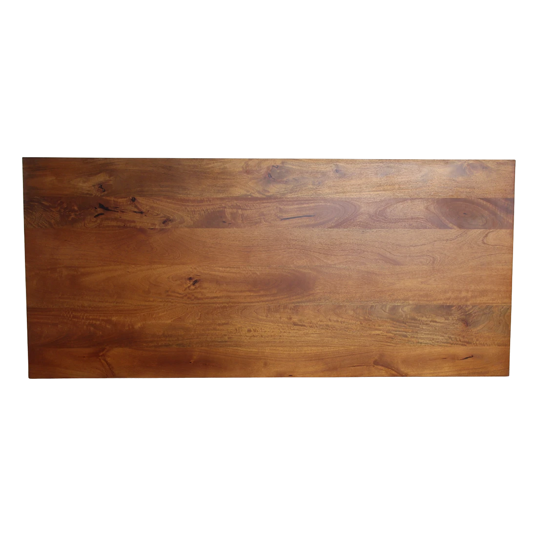 Kayu Living 200cm bullnose chamfered dining table made from warm, sustainably sourced reclaimed mango wood.