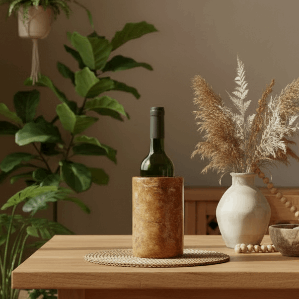 Wine cooler / Vase - Caramel