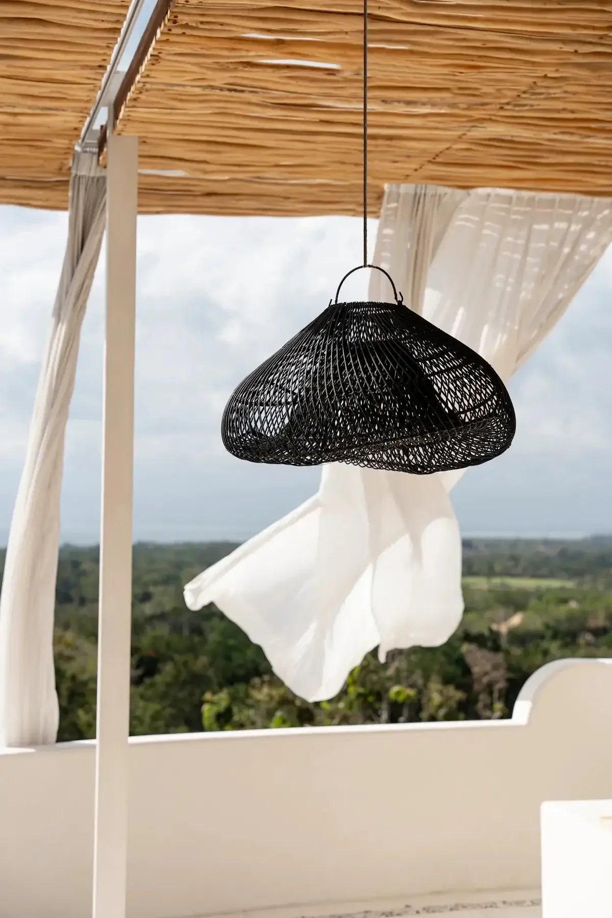 The "Cloud" Pendant Lamp - Black - M - Kayu Living