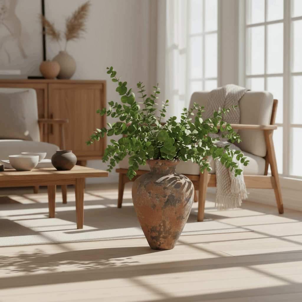 Vintage Style Terracotta Pot #22 - 42 cm - Kayu Living