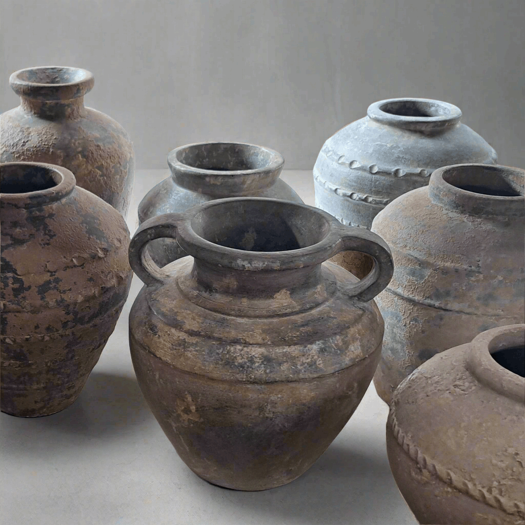 Vintage Style Terracotta Pot #28 - 35 cm - Kayu Living