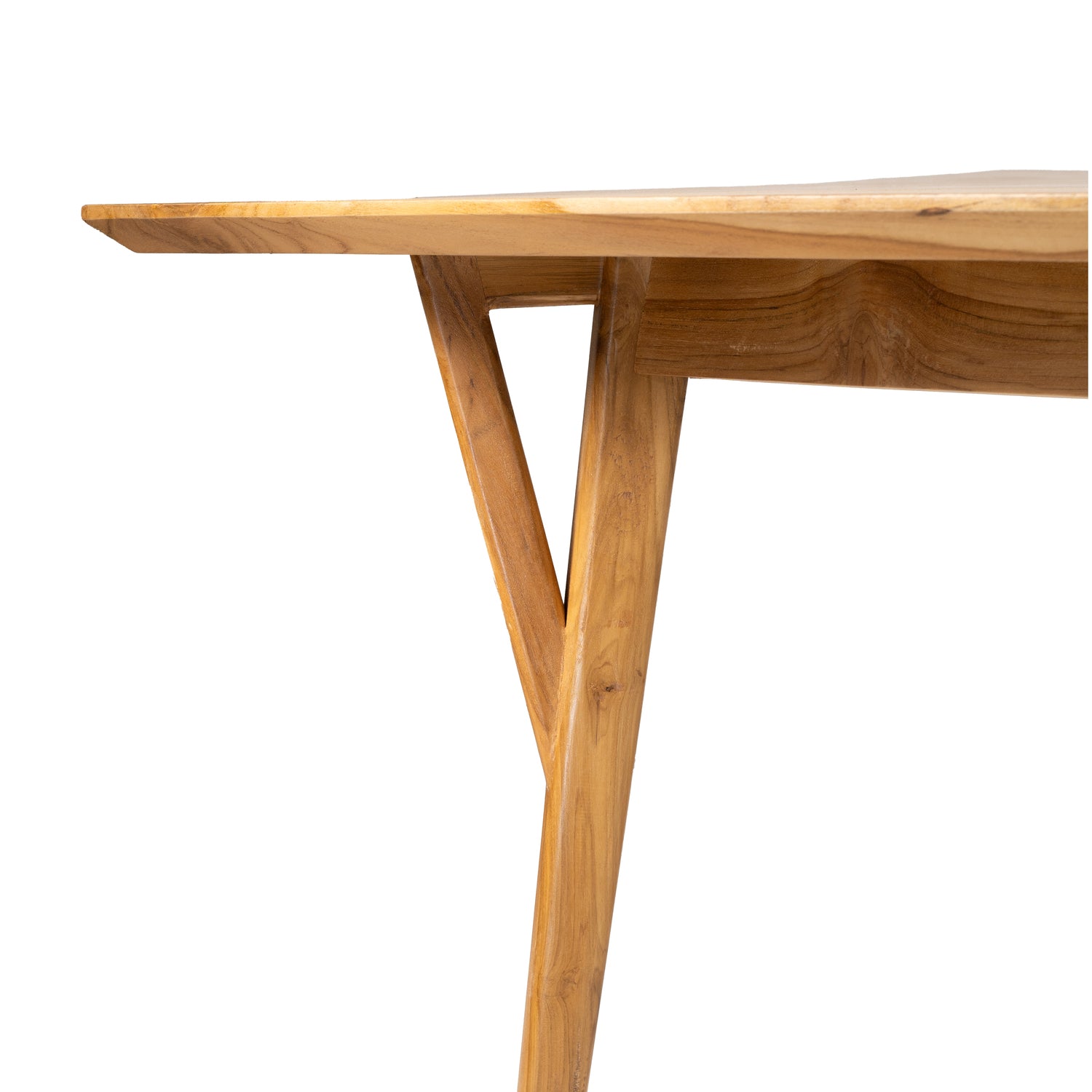 Dining Table 180x100 cm in Solid Teak