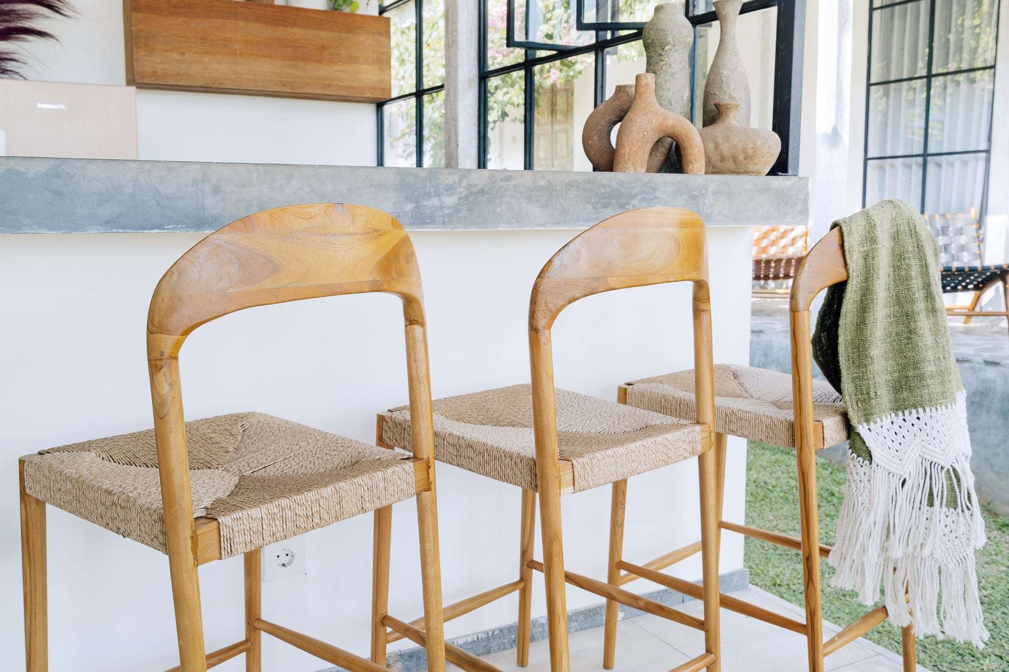 Counter Stool 'Cemagi' - Kayu Living