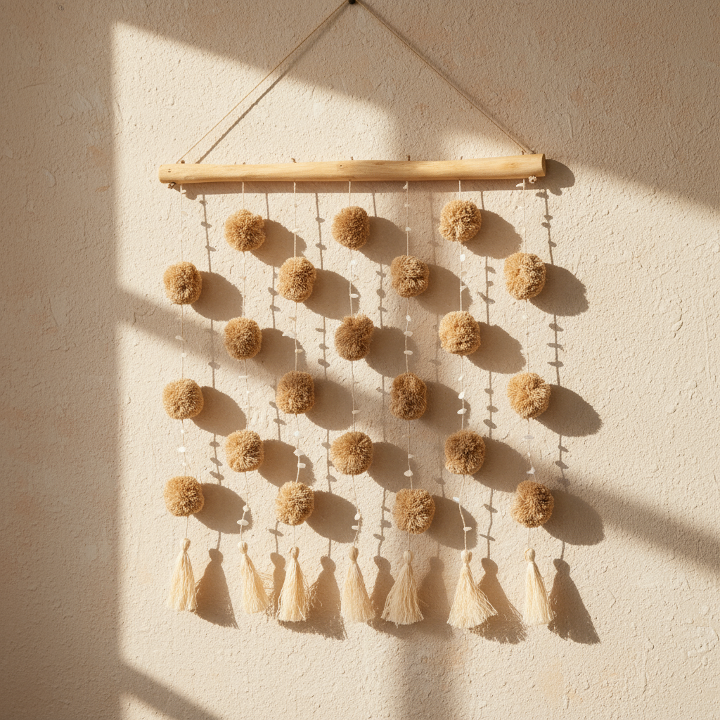 Pom Pom Wall Hanging