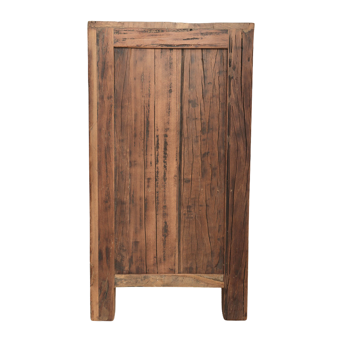 Kayu Living Farmwood wooden sideboard made from reclaimed FSC-certified wood with natural rustic grain textures.