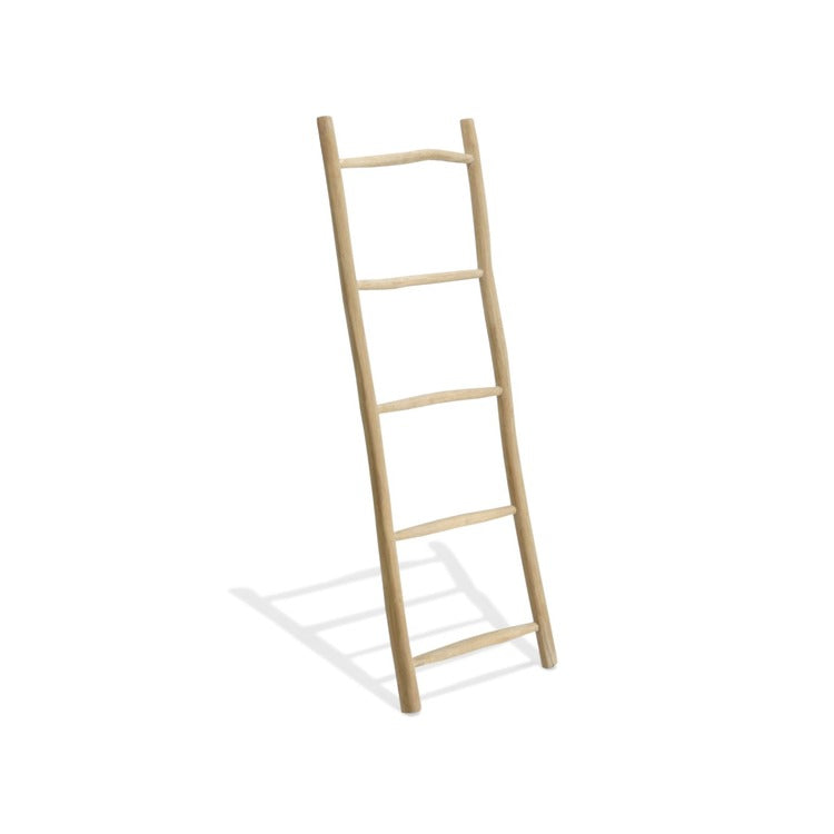 Decorative teak ladder