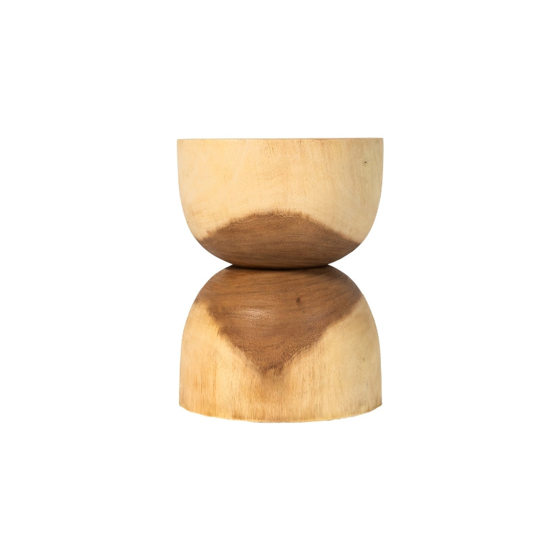 1/2 Cupped Stool -  Natural