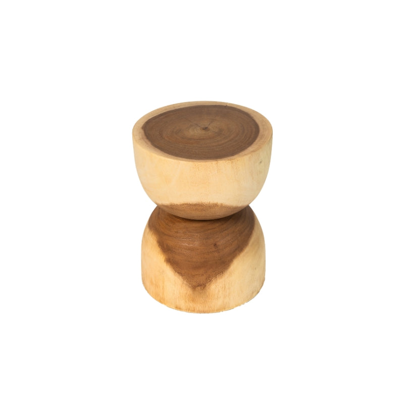 1/2 Cupped Stool -  Natural